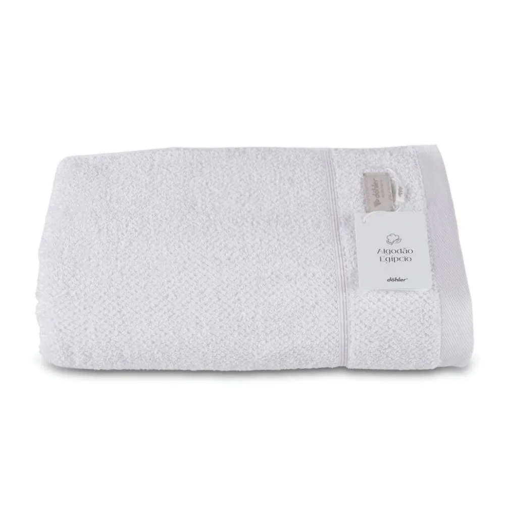 Toalha de Banho Fio Egípcio Döhler - Branco Antigo