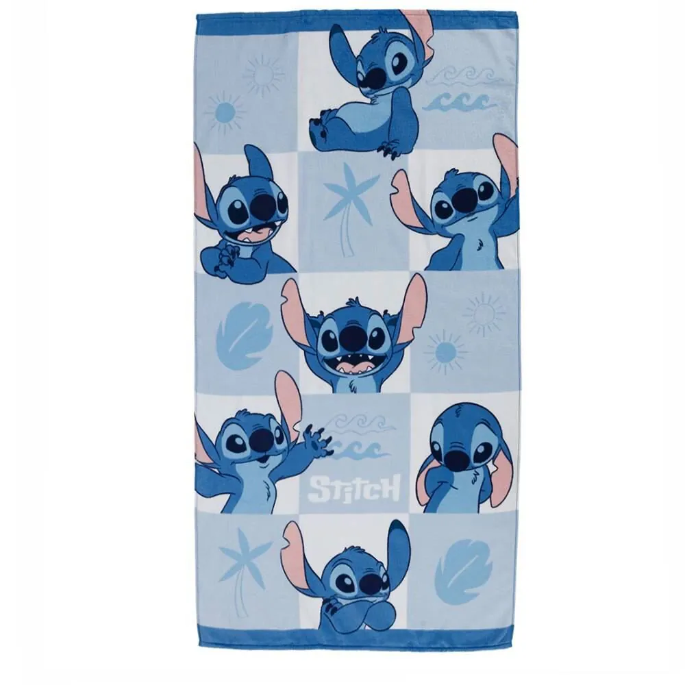 Toalha de Banho Infantil em Veludo Stitch Kids - Estampada