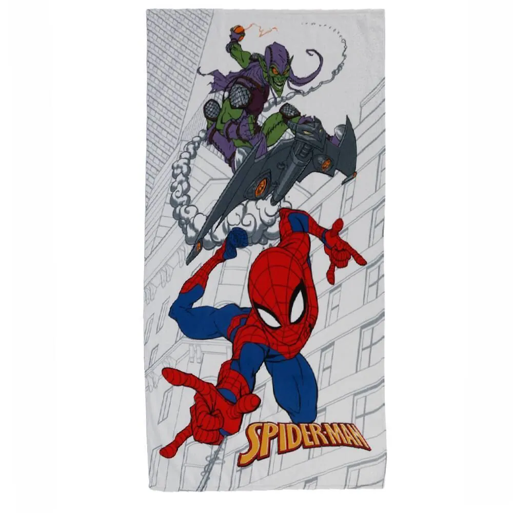 Toalha de Banho Infantil Felpuda Spiderman Kids - Estampada