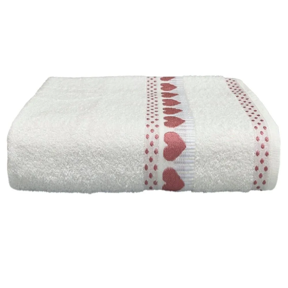 Toalha de Banho Jolie 100% Algodão - Branco