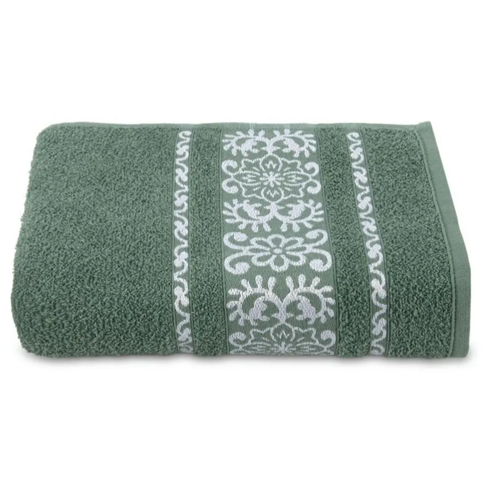 Toalha de Banho Lis 100% Algodão - Verde Bambu