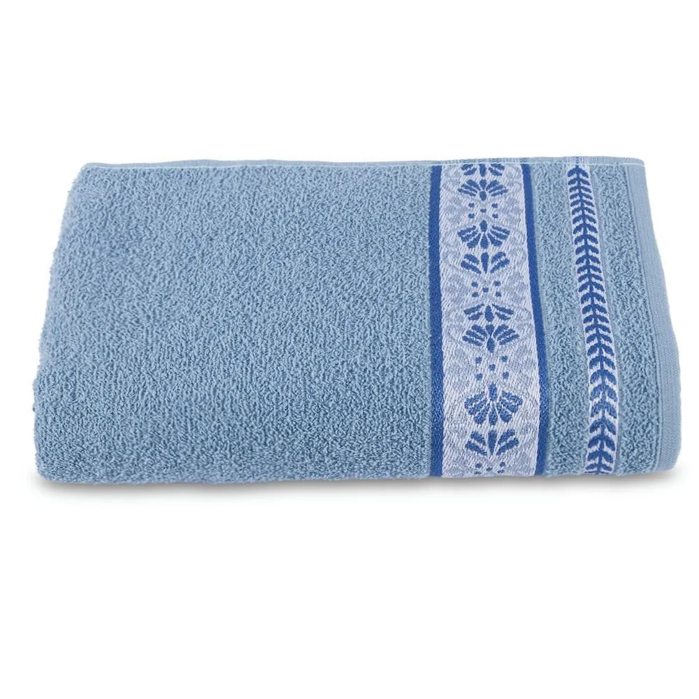 Toalha de Banho Sofia - Azul Glacial