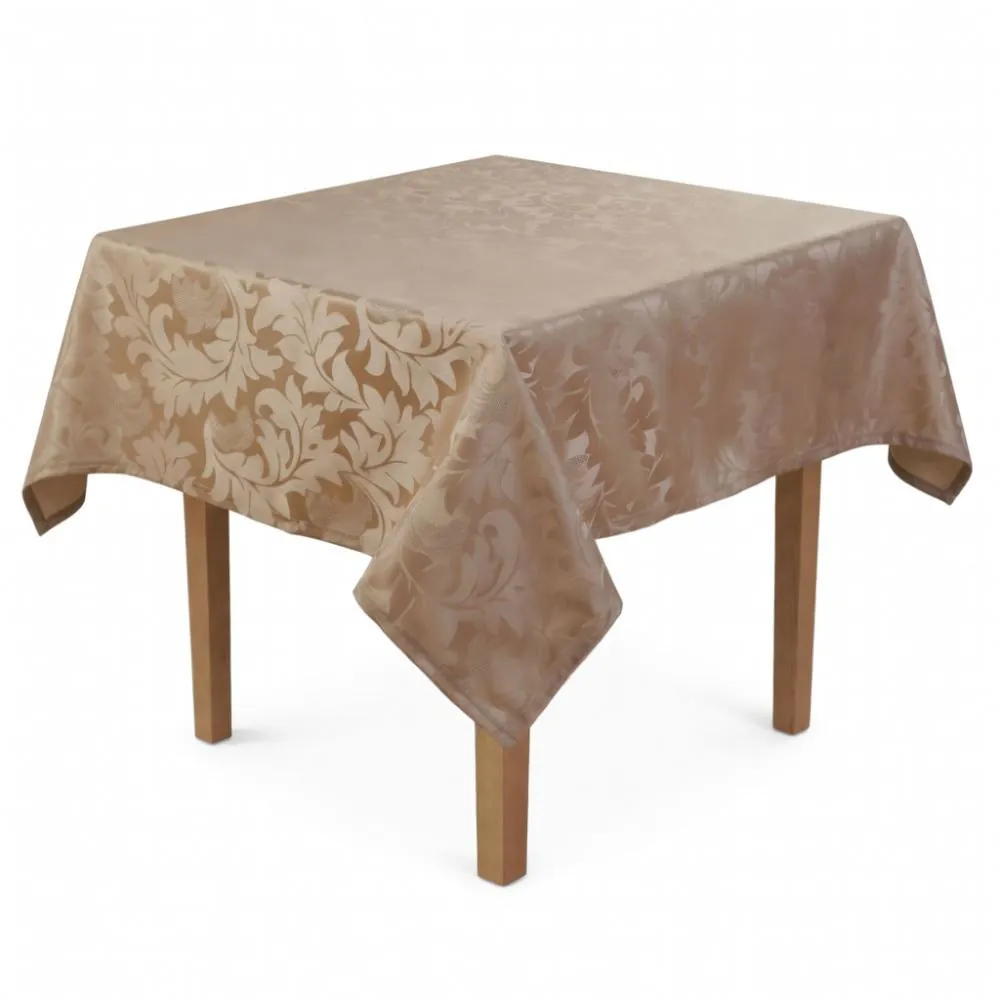 Toalha de Mesa 1,35M X 1,35M Elegance - Kaki