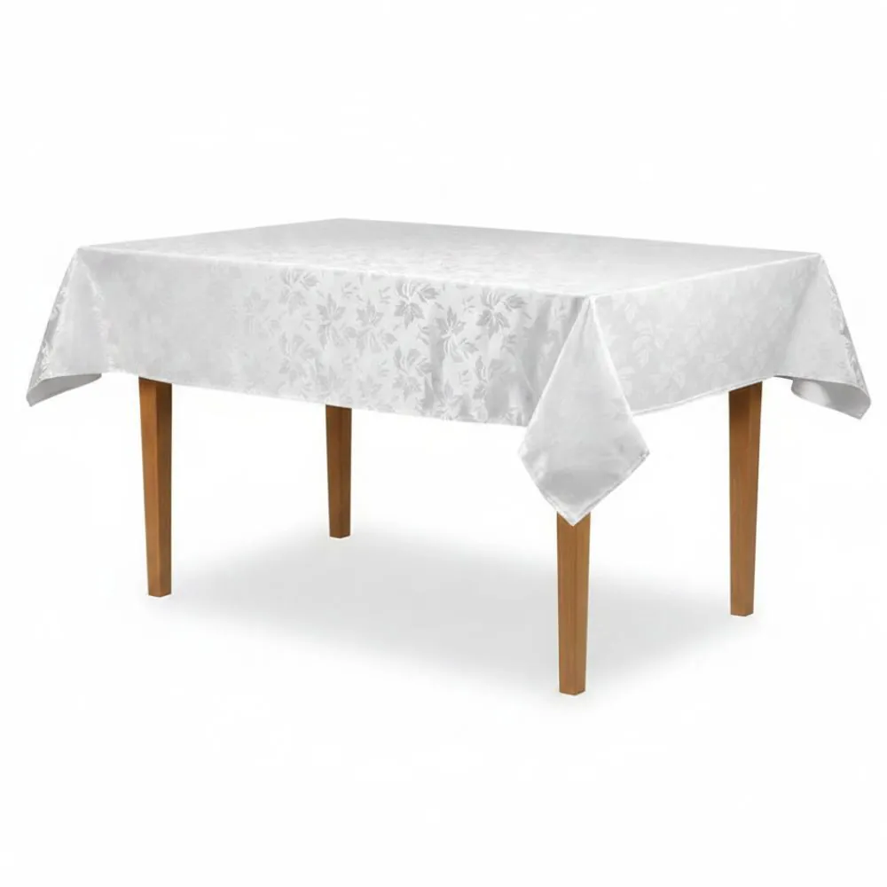 Toalha de Mesa 1,35M X 2,10M Elegance - Branco