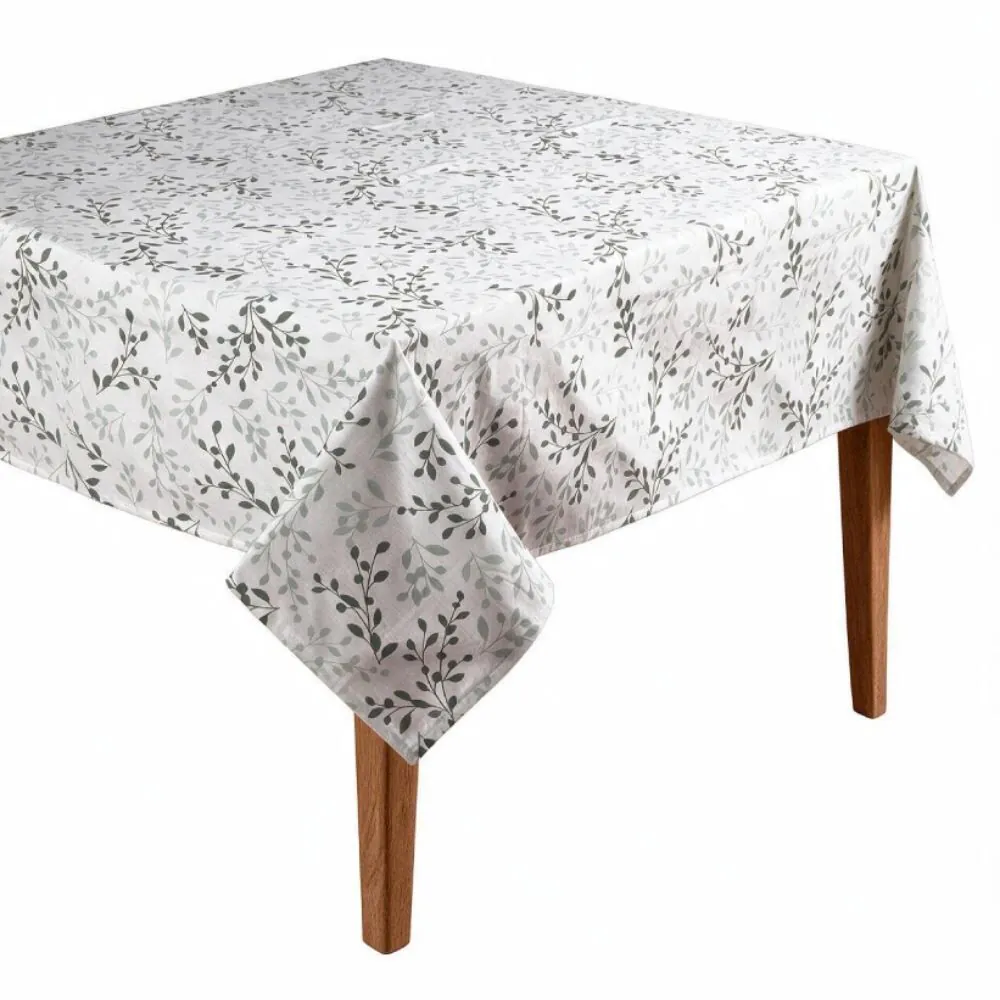 Toalha de Mesa 1,40 X 2,10M by Lepper - Folhas Verdes