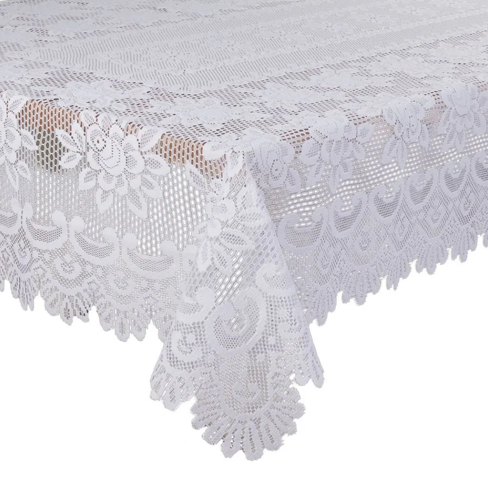 Toalha de Mesa Gardênia 1,50M X 2,70M - Branco