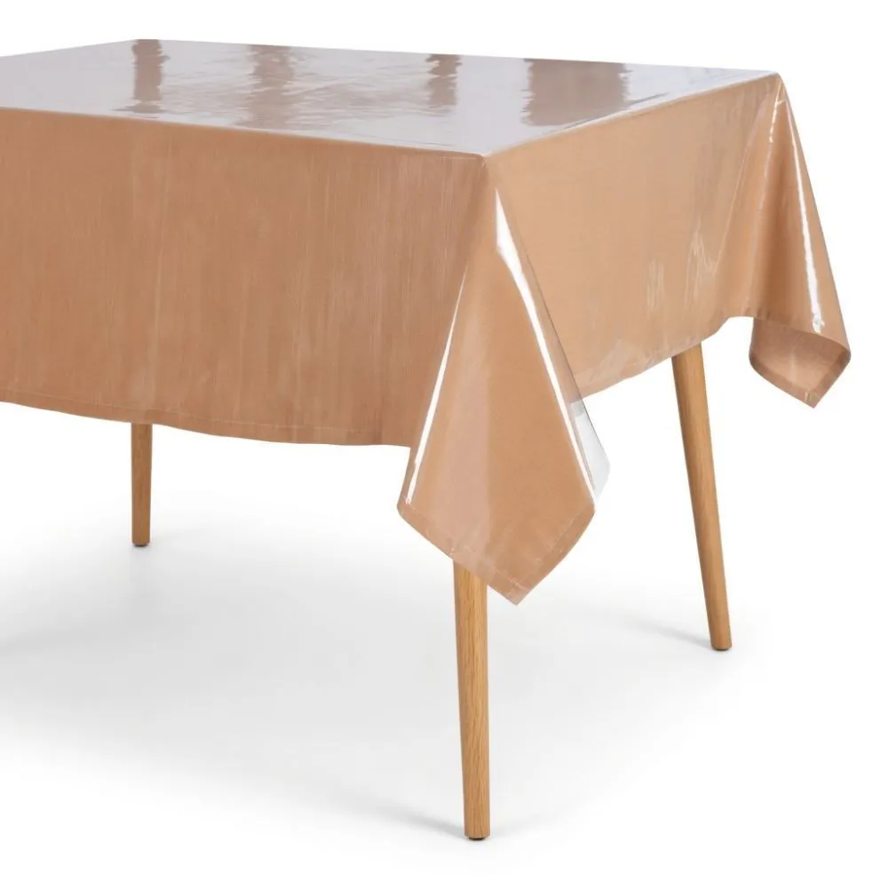 Toalha de Mesa Quadrada Transparente - 1,40x1,40m
