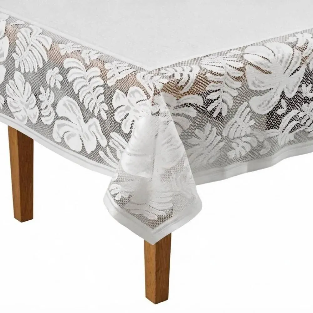 Toalha de Mesa Retangular Ibiza - Branco