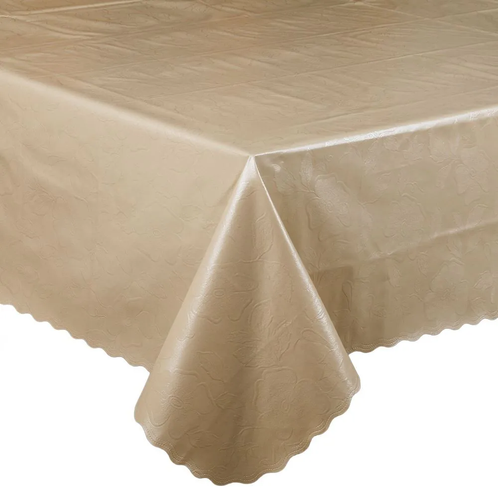 Toalha de Mesa Térmica 1,38M X 2,10M Salehtex - Palha