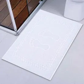 Toalha de Piso Algodão 45X68cm - Bordo Antigo