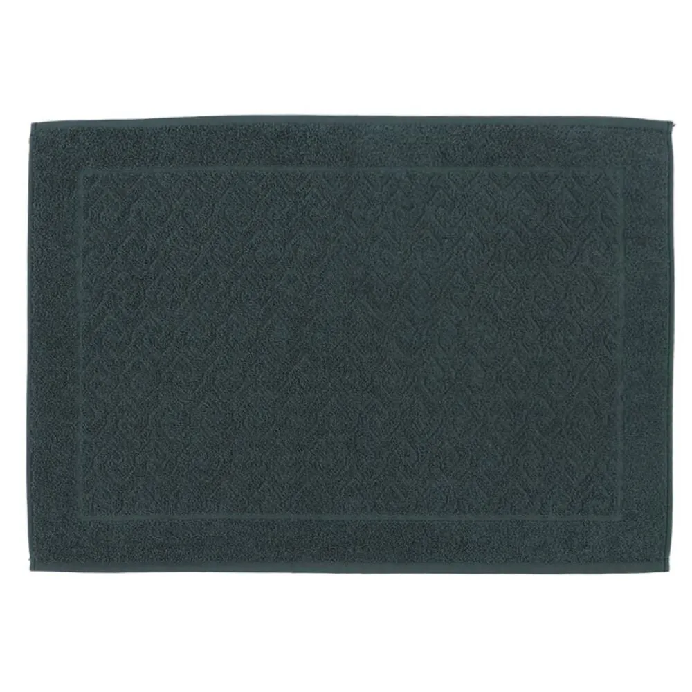 Toalha de Piso para Banheiro 45X68cm Spazio - Verde Amazônia