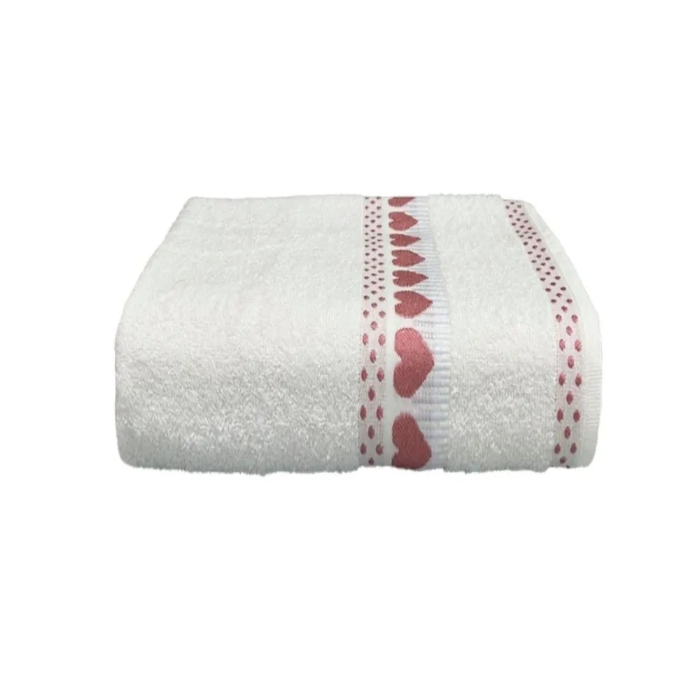 Toalha de Rosto 100% Algodão Jolie - Branco