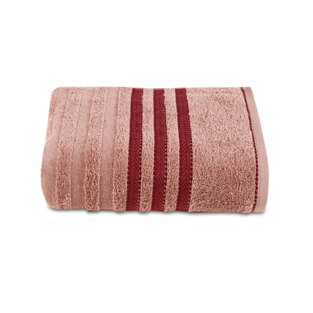 Toalha de Rosto 96% Algodão Jacquard Asti Corttex - Rosa