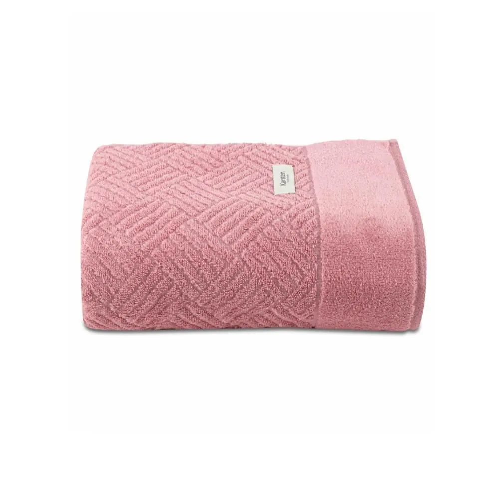 Toalha de Rosto 100% Algodão Arizona Karsten - Rosa Euforia