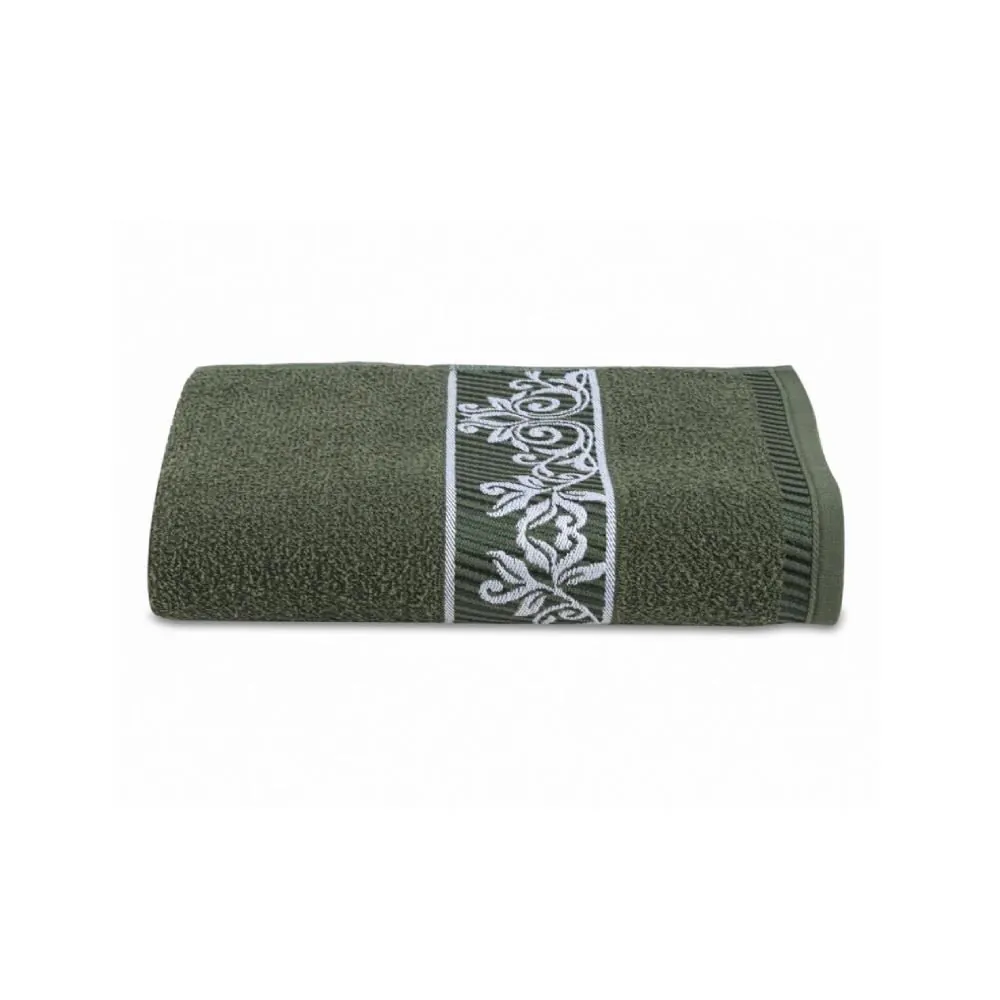 Toalha de Rosto 100% Algodão Botanic - Verde Floresta
