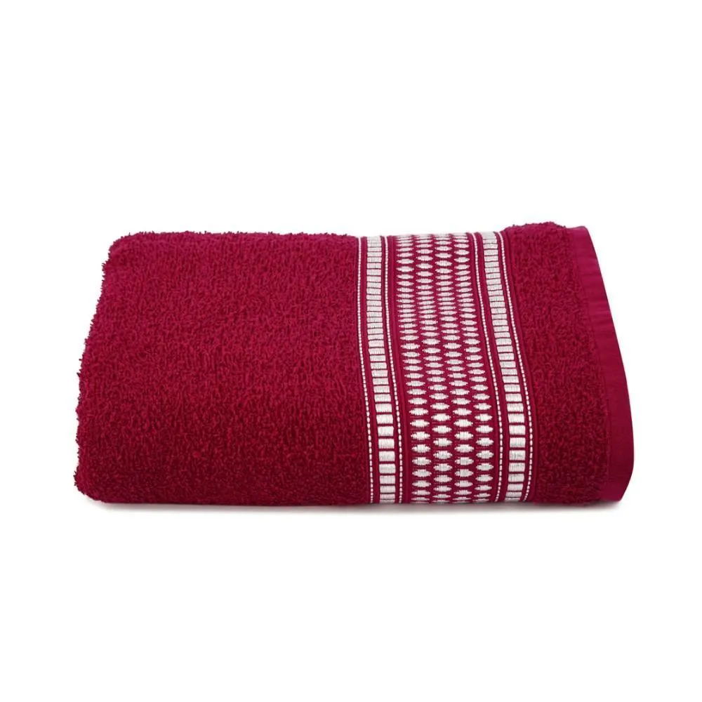 Toalha de Rosto 100% Algodão Nara - Rosa