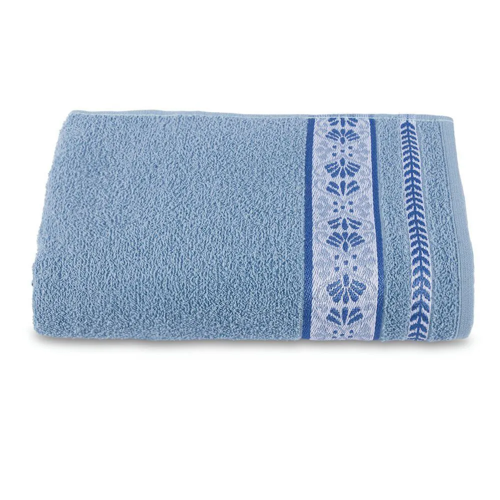 Toalha de Rosto Sofia - Azul Glacial