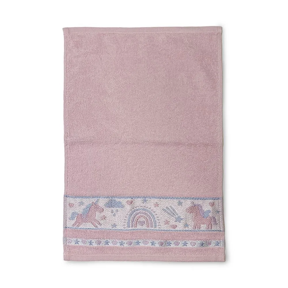 Toalha Lavabo 32Cm X 45Cm Kids - Rosa