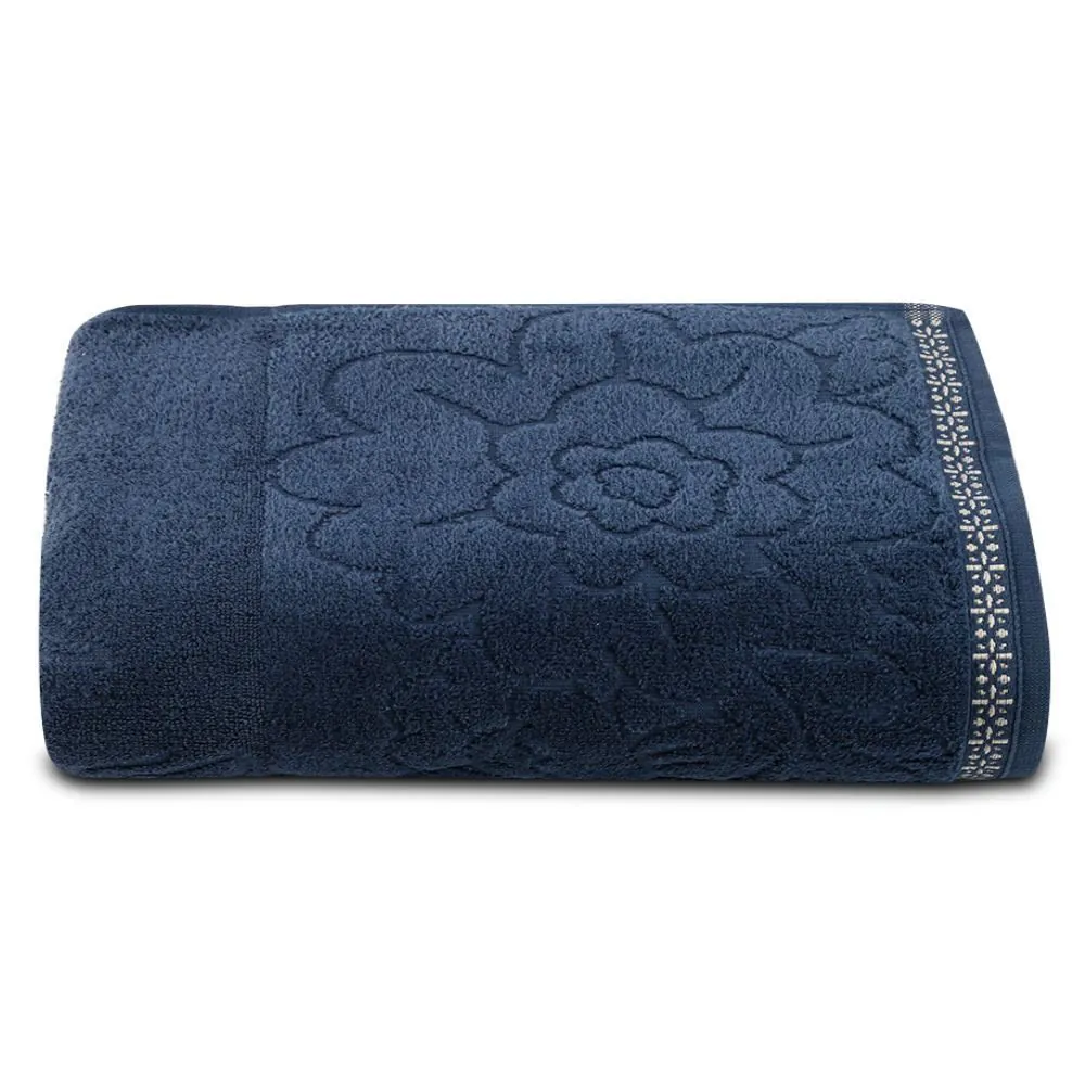 Toalha Super Banho 100% Algodão Glamour - Azul Marinho