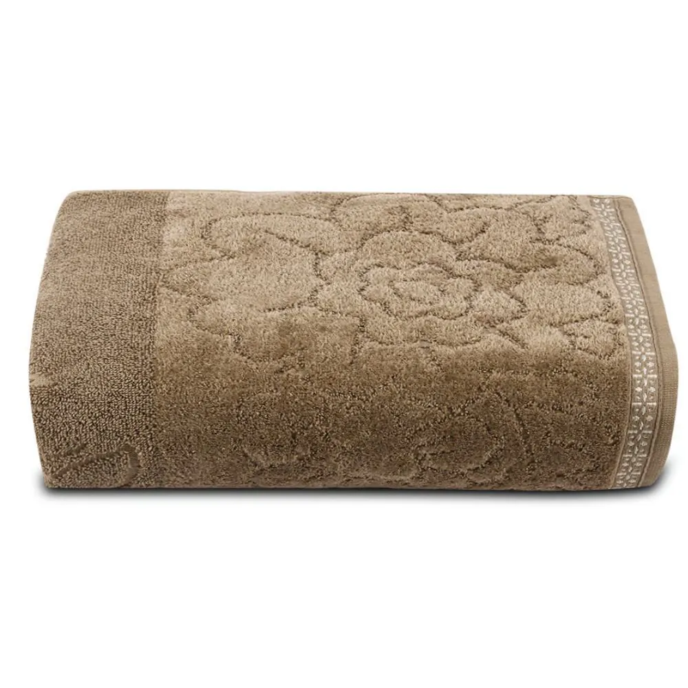 Toalha Super Banho 100% Algodão Glamour - Castor
