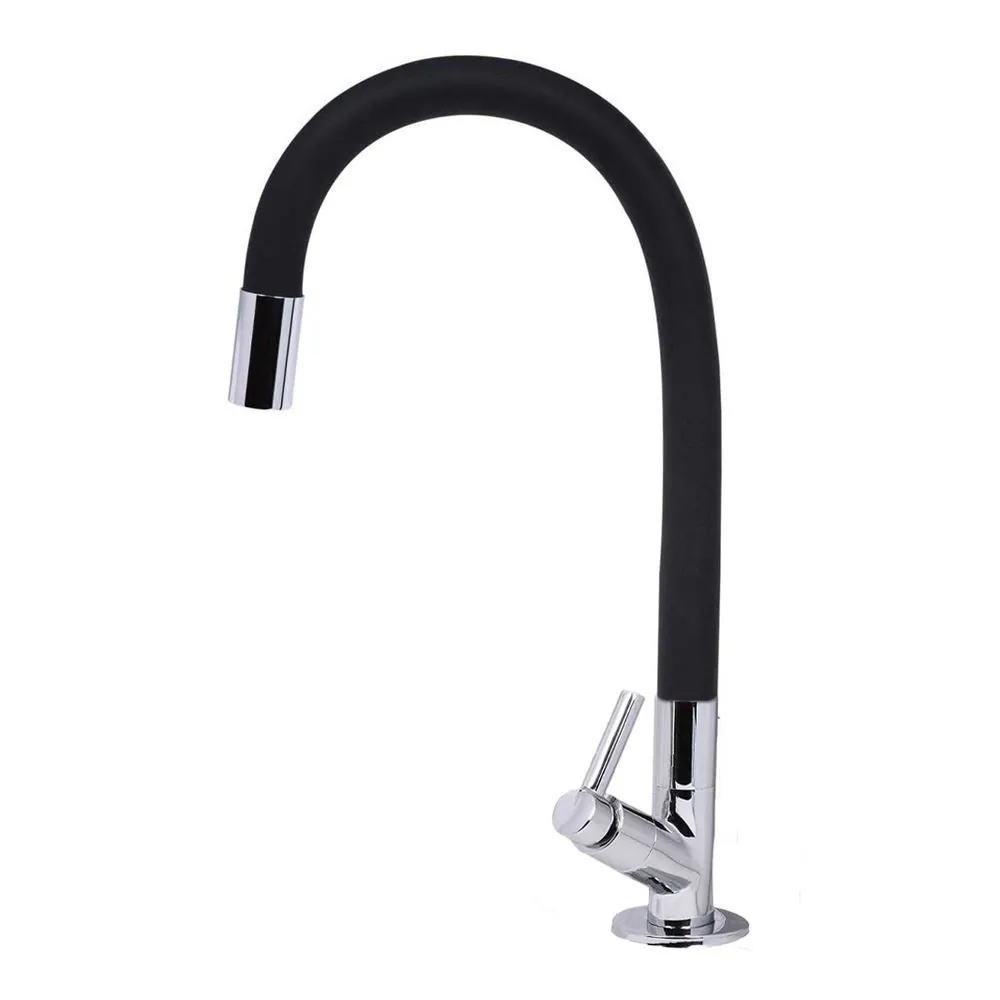 Torneira de Cozinha Flexível Liege Bancada - Preto