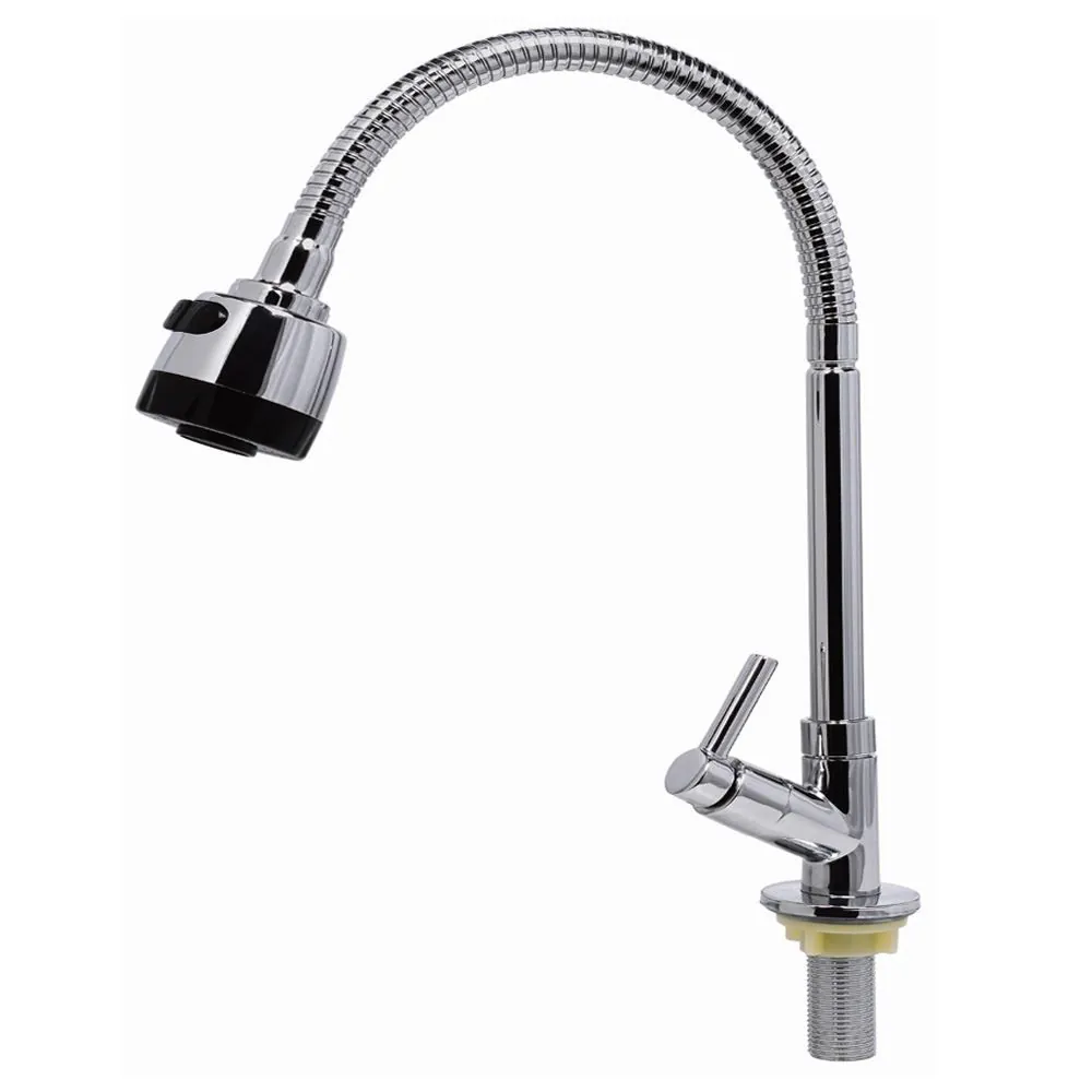 Torneira de Gourmet Flexível Liege Bancada - Inox