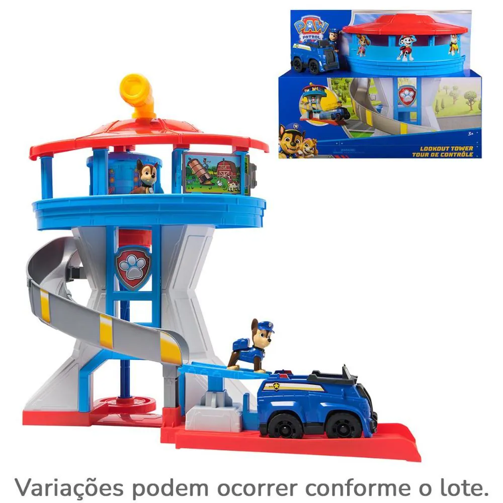 Torre de Vigilância Patrulha Canina Sunny Brinquedos