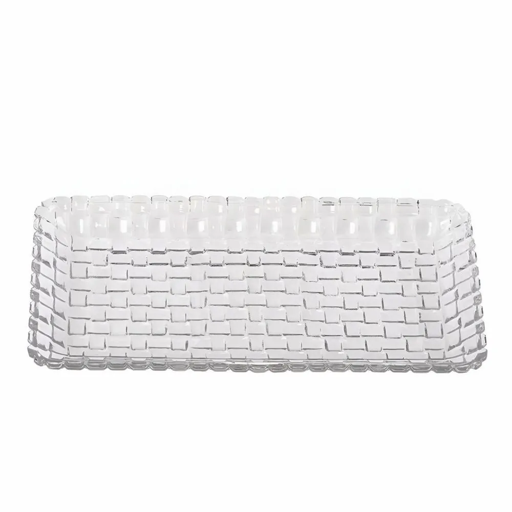 Travessa de Cristal Tress Lyor - Transparente