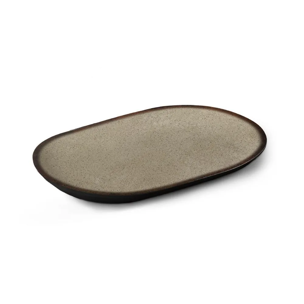 Travessa de Faiança Mônaco Alleanza - 34 Cm
