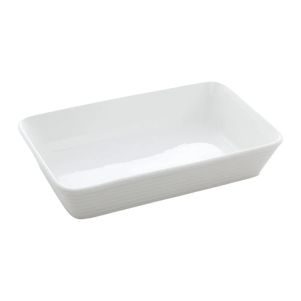 Travessa de Porcelana Línea Lyor 2,200 Litros - Branco