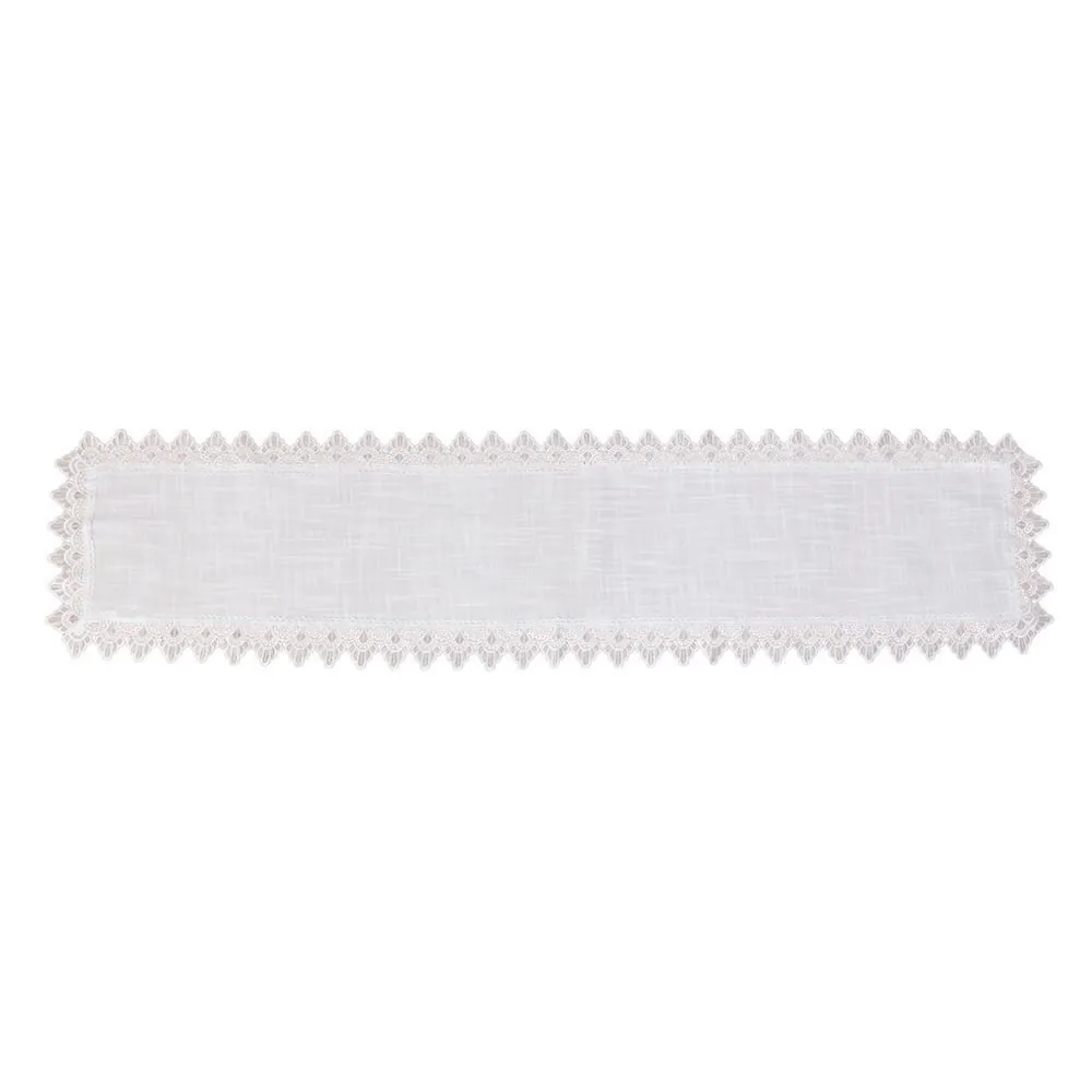 Trilho de Mesa 40 X 170 cm Renda Guipir - Veneza