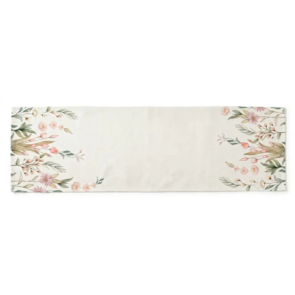 Trilho de Mesa 45 X 1,20 m Clean Renova Döhler - Flores Salmão