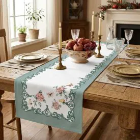 Trilho de Mesa Athenas 45Cm X 1,20M Dohler - Desenho Café