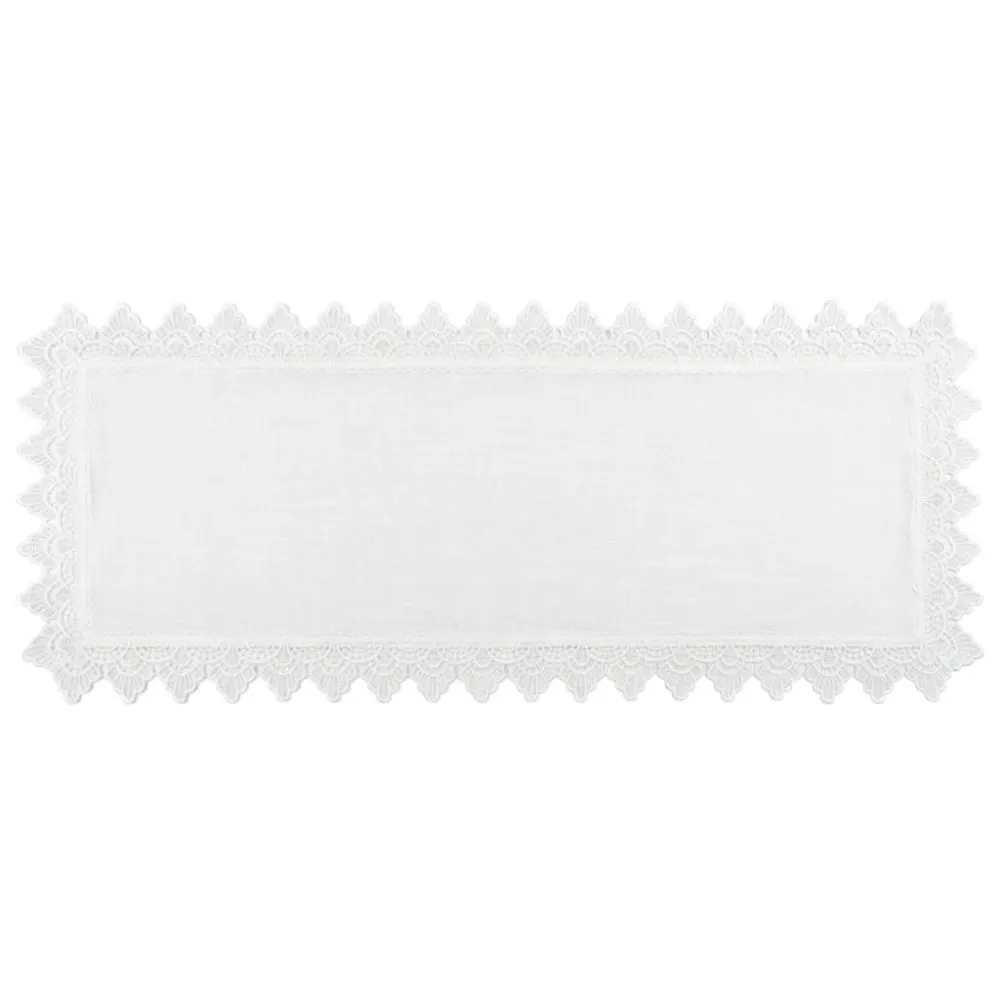 Trilho de Mesa 40Cm X 90Cm Guipir Renda - Paris