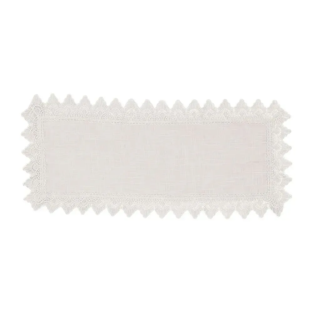 Trilho de Mesa 40Cm X 90Cm Guipir Renda - Veneza