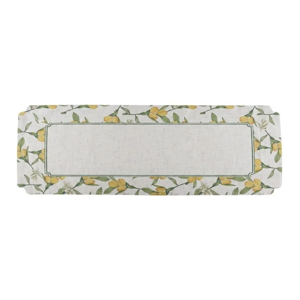 Trilho de Mesa Viena 40X120 cm - Limão Siciliano
