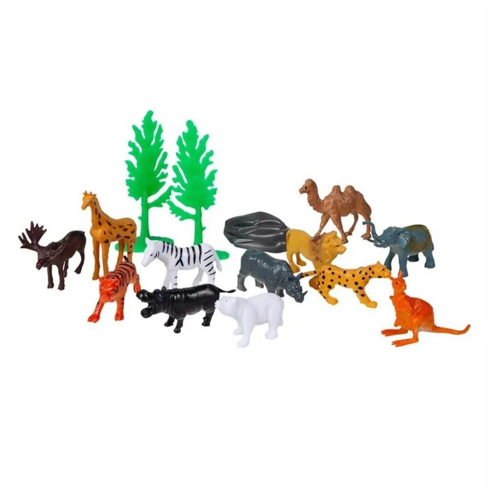 Tubo de Animais Selvagens Toys - HBR0391