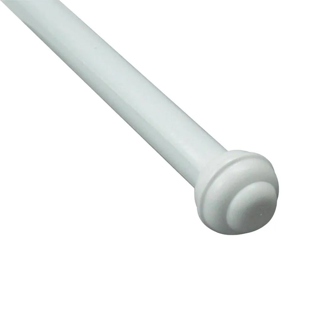 Varão de Cortina Médio Fosco 2,00 M - Branco Fosco