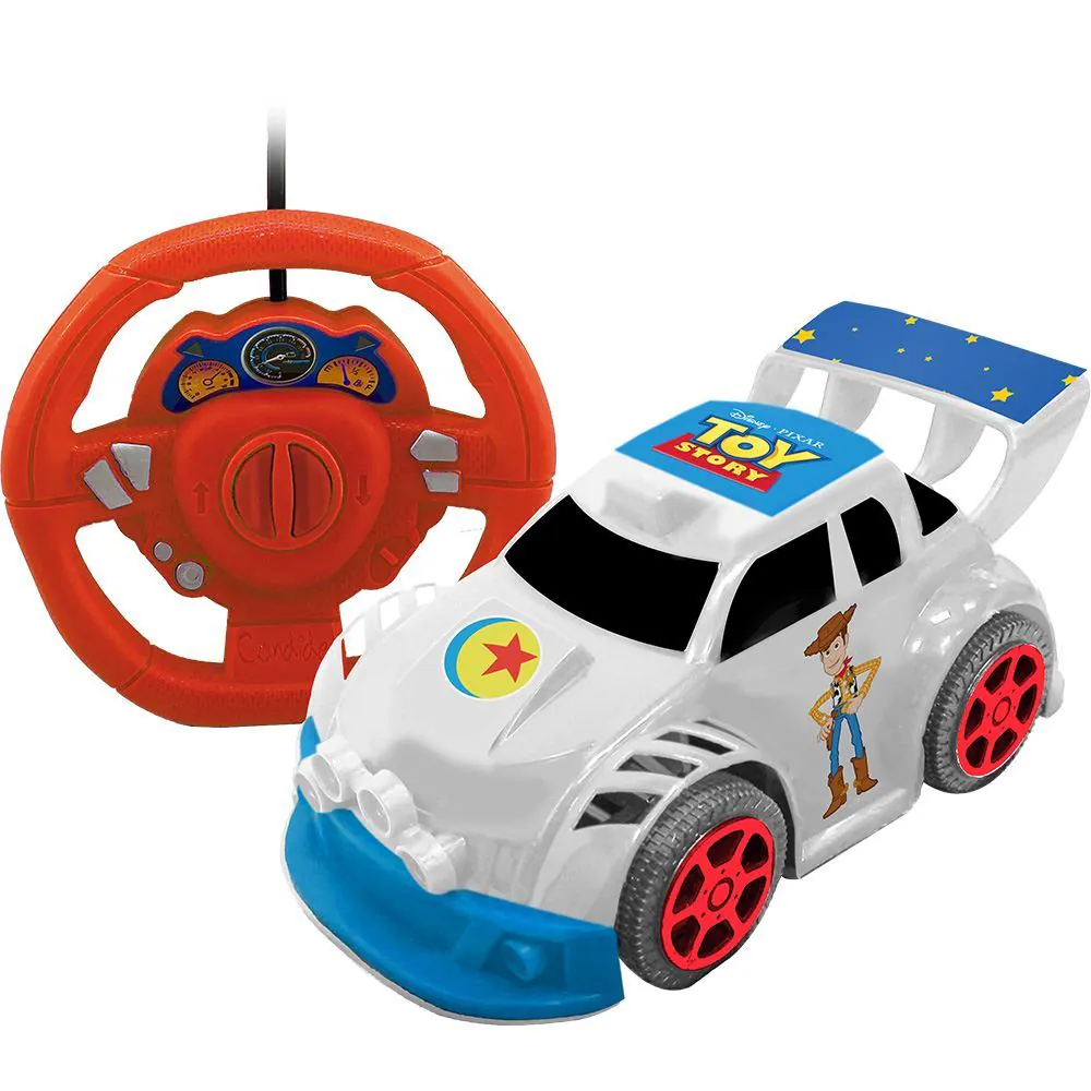 Carrinho de Controle Remoto 3 Funções Toy Story Smart Drive Candide