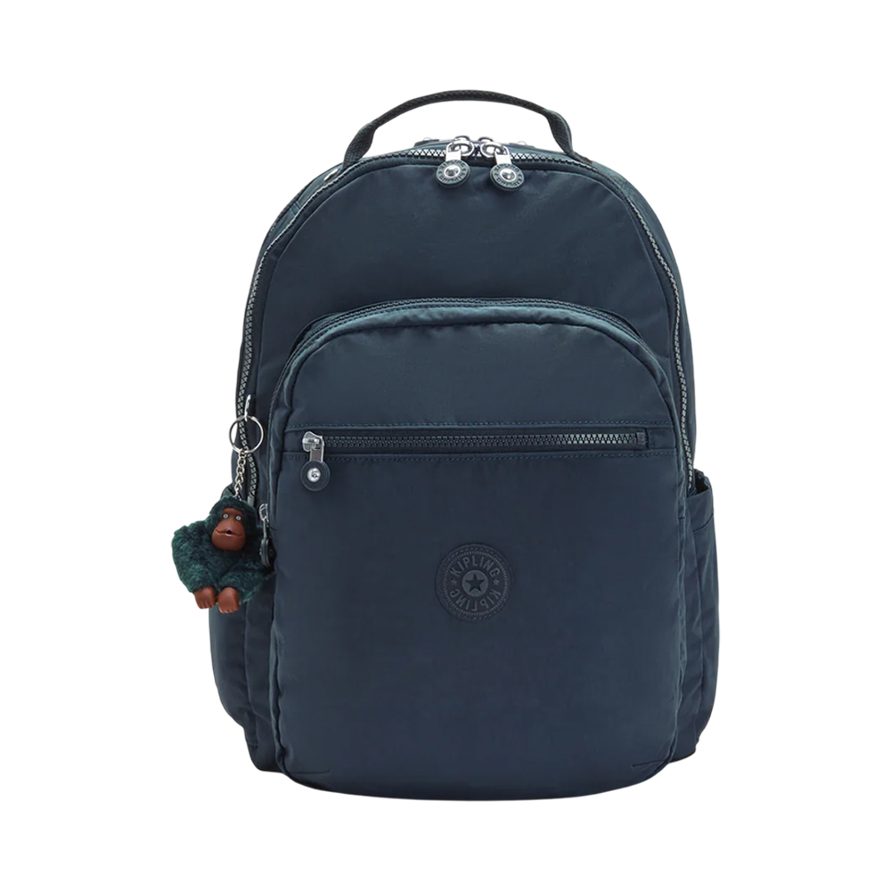 Mochila Kipling Seoul Lap True Blue Tonal