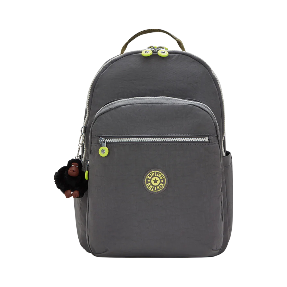 Mochila Kipling Seoul Lap Back TO Grey