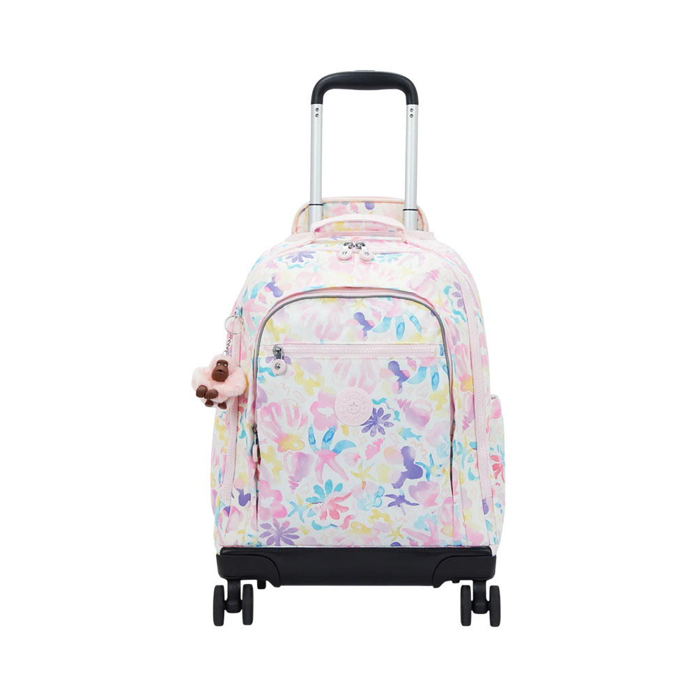 Mochila com Rodas Kipling New Zea Aqua Sea