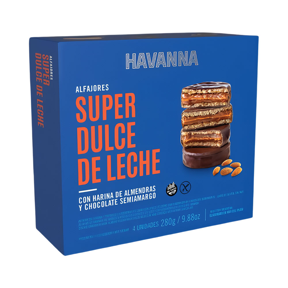 Alfajor Havanna Super Dulce de Leche 280GR