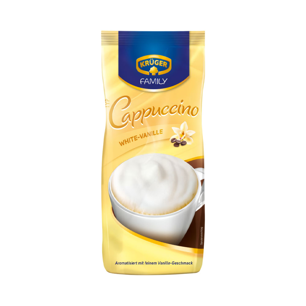 Café Cappuccino Krüger Family White-vanille 500GR