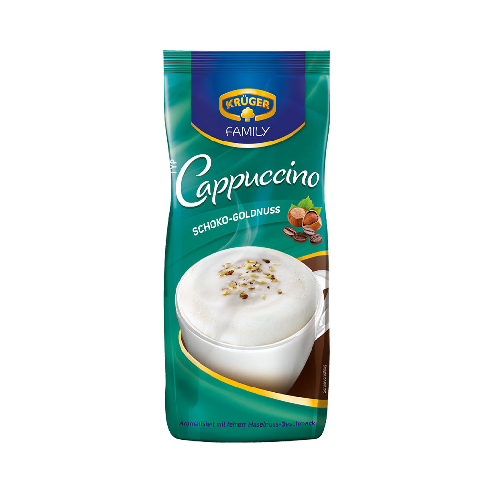 Café Cappuccino Krüger Family Golden Chocolate Nut 500GR