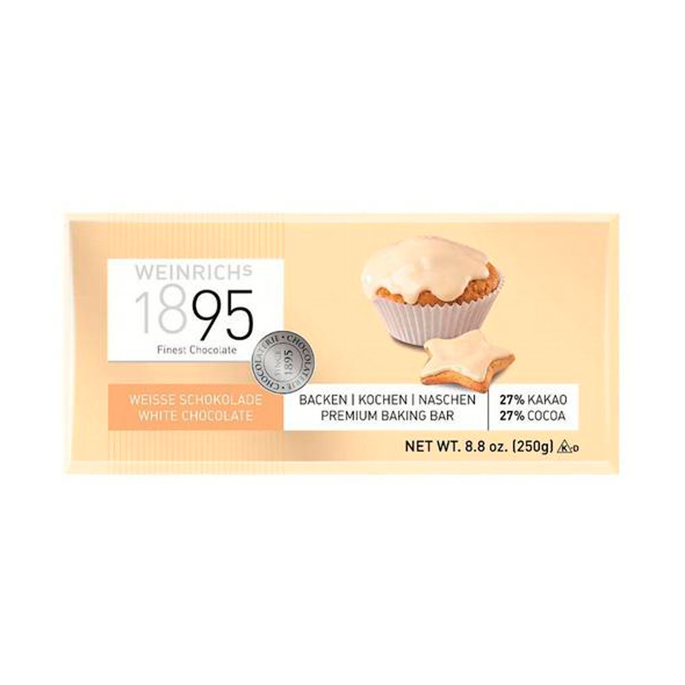 Chocolate Weinrich White 27% Cocoa 250GR