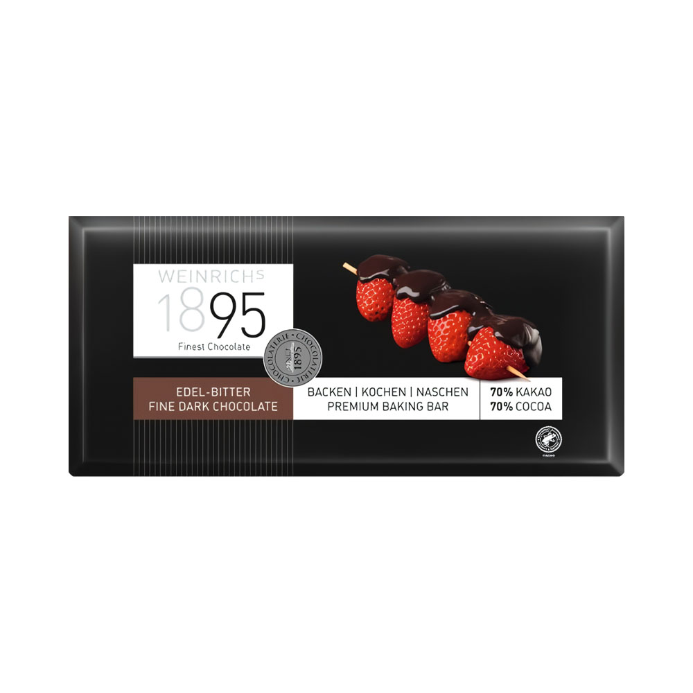 Chocolate Weinrich Edel-bitter Dark 70% 250GR