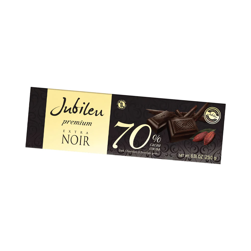 Chocolate Jubileu Premiun Extra Noir 70% Cacau 250GR