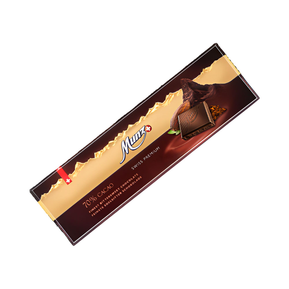 Chocolate Munz Swiss Premium 70% Cocoa 300GR