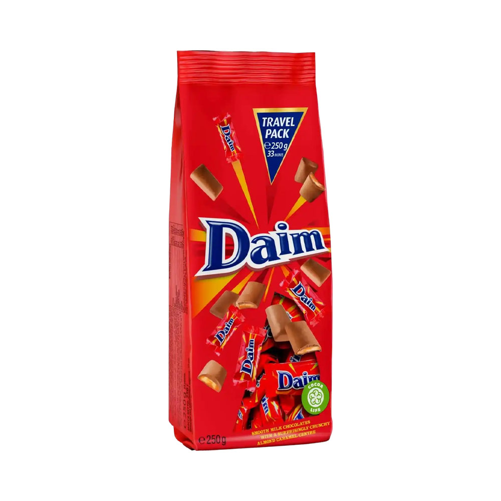 Chocolate Daim Mini Milk Caramel 250GR